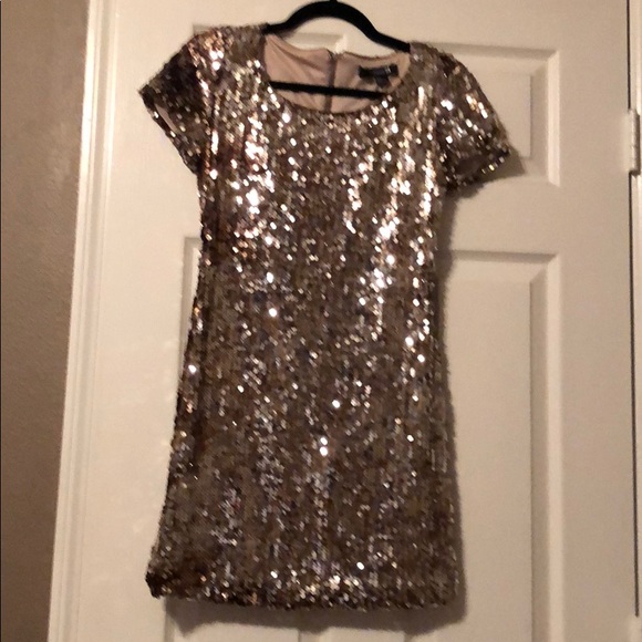 Sequin gold dress - Picture 1 of 1